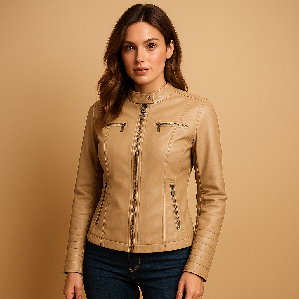 Women’s elegant tailored winter coat with a flattering fit, suitable for cold days and both casual and formal outfits.