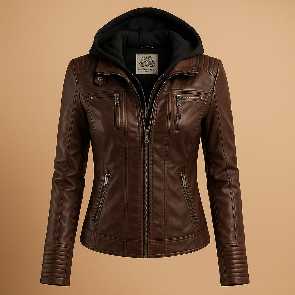 Elegant women’s winter coat with detachable hood and comfortable fit, suitable for winter walks, city trips, and stylish cold-weather outfits.