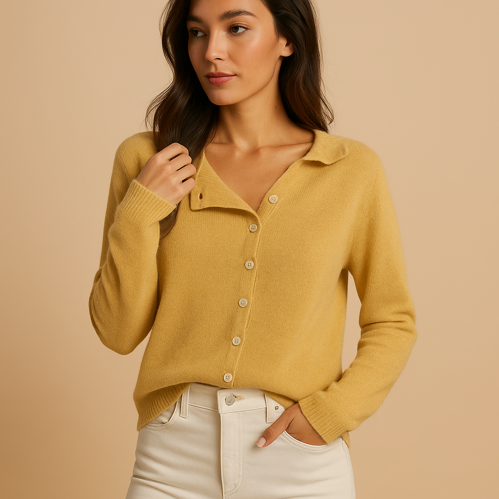 Lightweight round neck sweater for women in breathable knit fabric with long sleeves, available in classic colors for casual and elegant outfits.