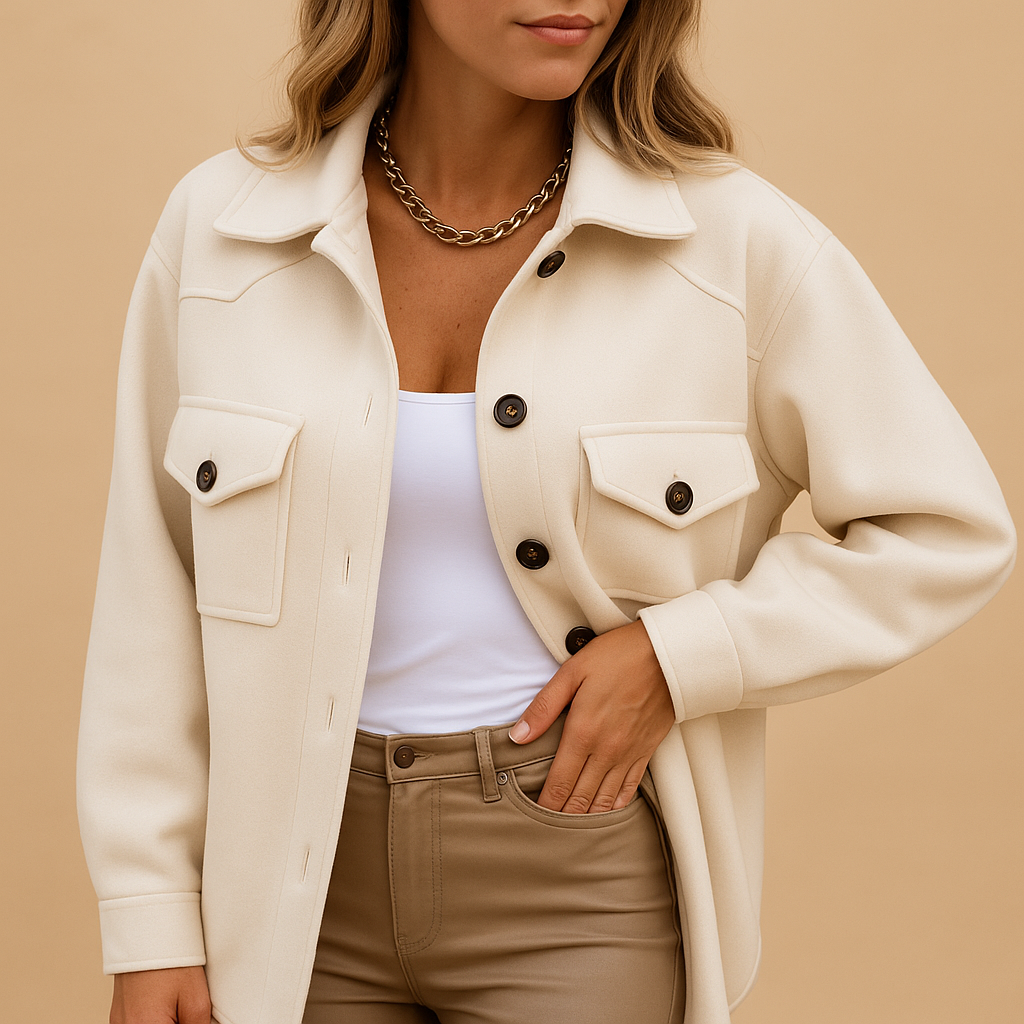 Women’s long tailored winter coat with an elegant full-length silhouette, ideal for cold seasons, formal occasions, and everyday layering.