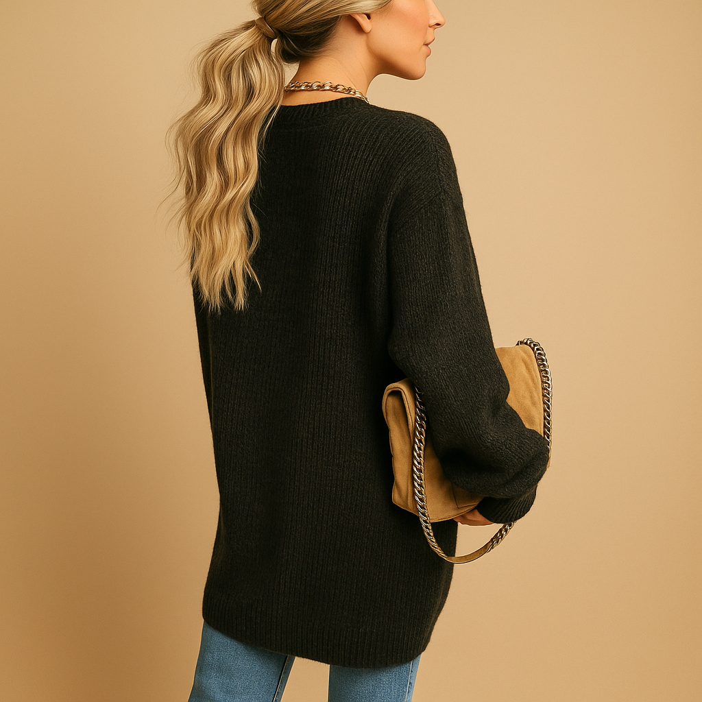 Classic knitted cardigan for women | Emma
