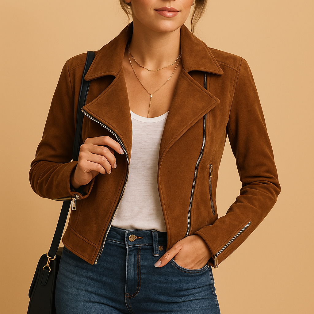 Women’s short summer jacket in lightweight breathable fabric, modern cut, and six elegant colors for daily wear, casual outfits, or travel.