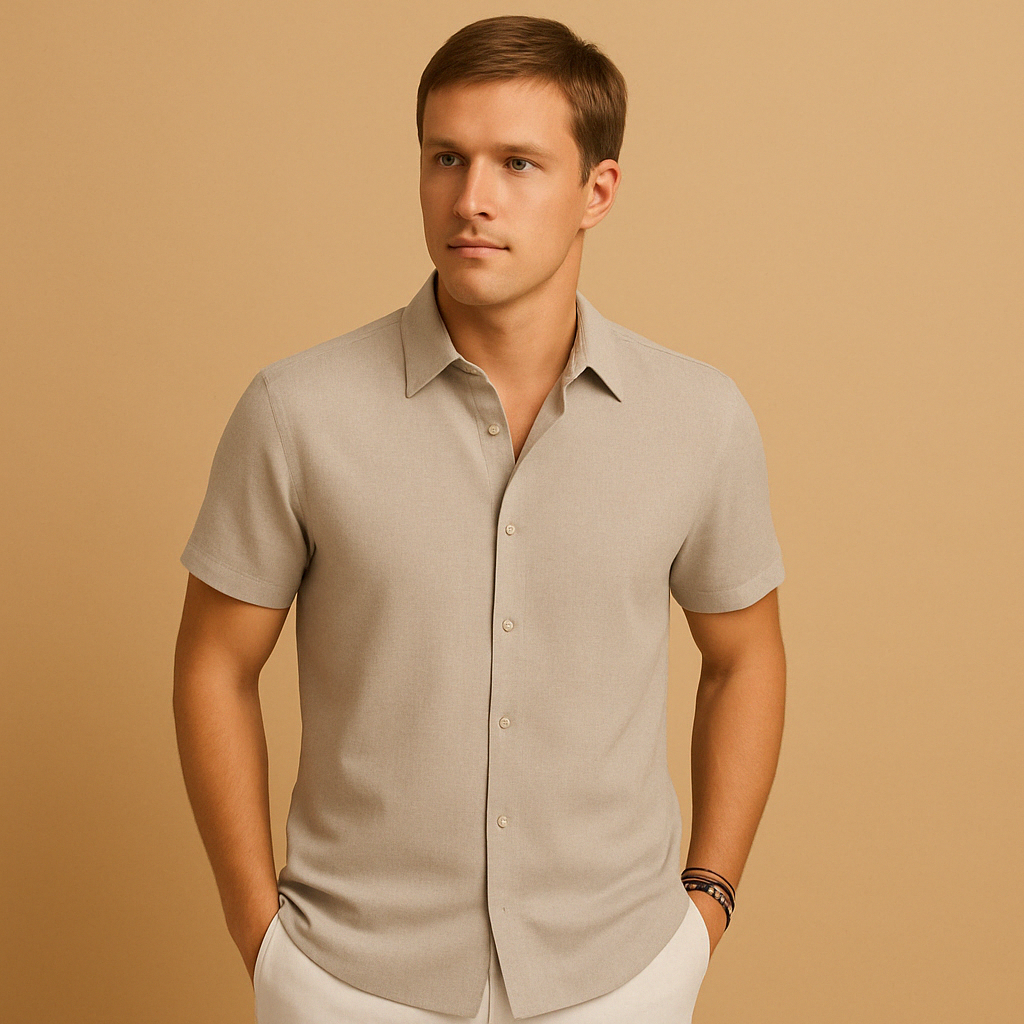 Men’s classic long sleeve shirt with a tailored fit and timeless design, perfect for casual and semi-formal occasions.