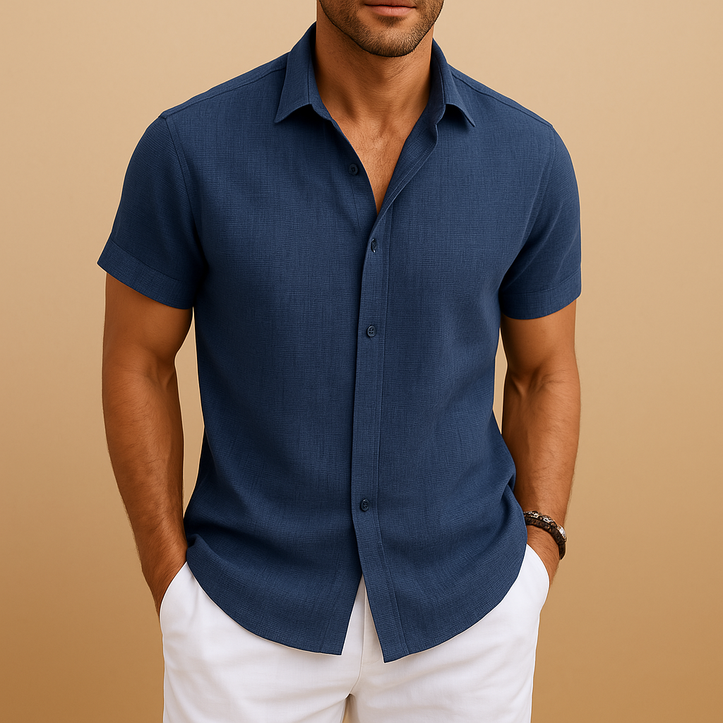 Men’s classic long sleeve shirt with a tailored fit and timeless design, perfect for casual and semi-formal occasions.