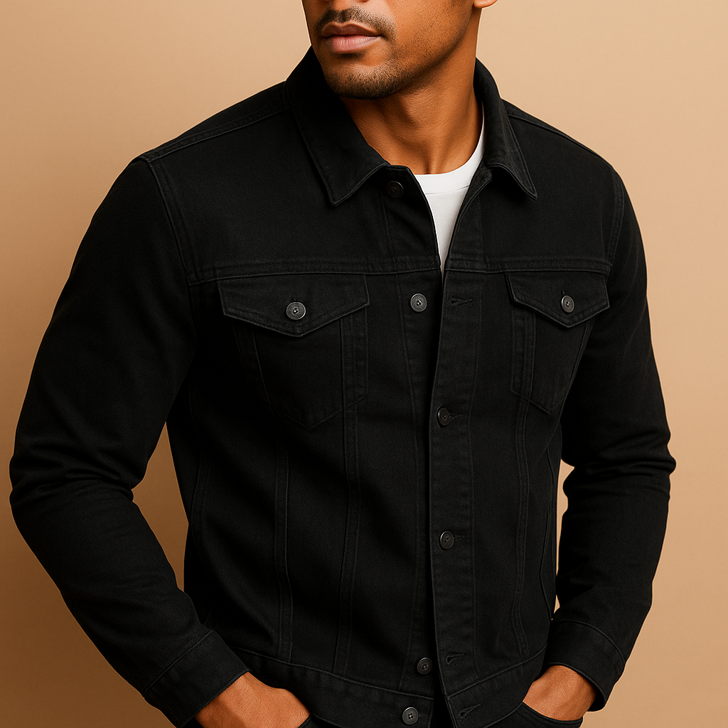 Men’s classic slim fit shirt with collar and button closure, made from breathable cotton, perfect for formal and casual occasions.
