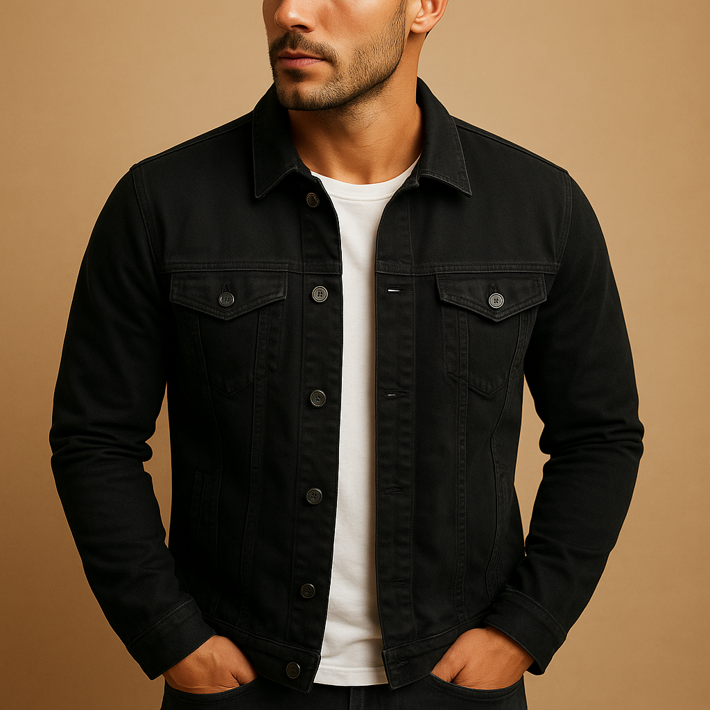 Men’s classic slim fit shirt with collar and button closure, made from breathable cotton, perfect for formal and casual occasions.