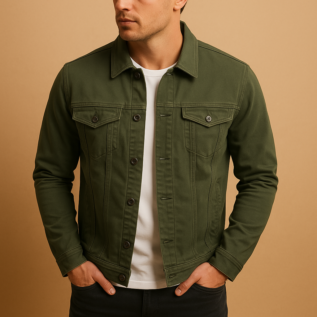 Men’s classic slim fit shirt with collar and button closure, made from breathable cotton, perfect for formal and casual occasions.