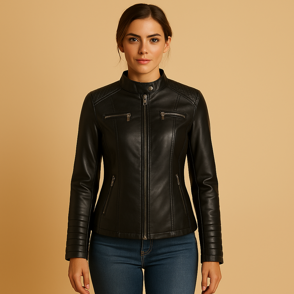 Women’s elegant tailored winter coat with a flattering fit, suitable for cold days and both casual and formal outfits.
