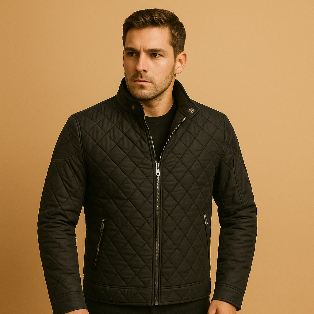Men’s elegant winter coat with a timeless design, warm insulation, and versatile style for daily and formal occasions.