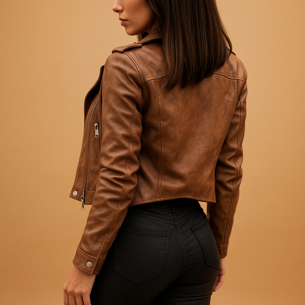 Women’s lightweight tailored jacket with breathable fabric, zip closure, and fitted silhouette. Stylish design for office wear and casual outings.